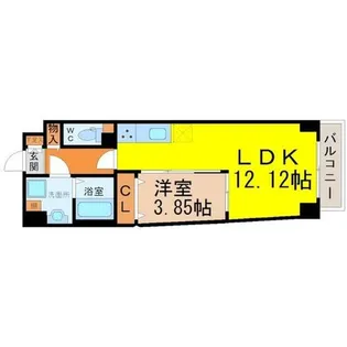 S-FORT熱田花町【10階】の間取り