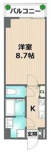 イデアル城東【603号室】の間取り