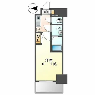 エスリード新栄マルス【2階】の間取り