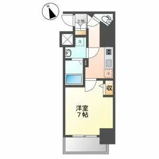 エスリード新栄テセラ【2階】の間取り