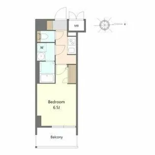 S-RESIDENCE名駅北alesia(アレシア)【10階】の間取り