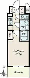 S-RESIDENCE堀田NorthⅡ【2階】の間取り