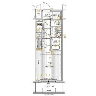 エスリード栄ル・クール【14階】の間取り