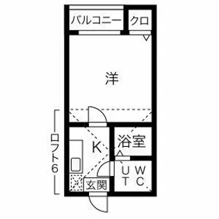 サンシティ【2階】の間取り