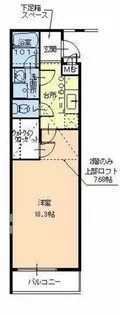 リバーサイド金岡 七番館【2階】の間取り