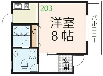 滋賀県彦根市長曽根南町【アパート】の間取り