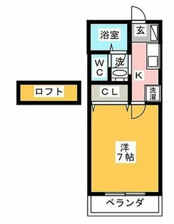 Fran Hills【2階】の間取り