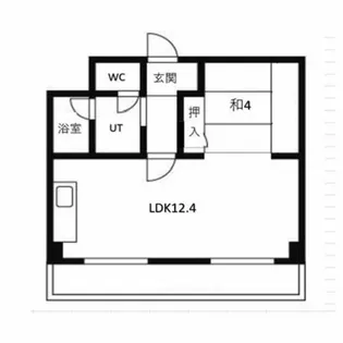 プレサント発寒ステーション【302号室】の間取り