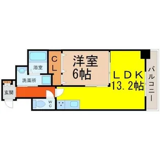 MONZEN偕【10階】の間取り