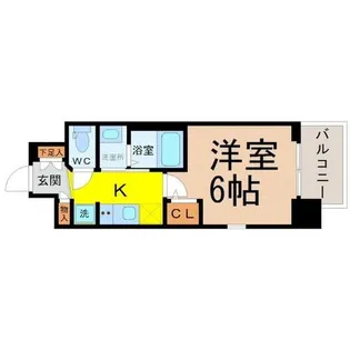 エステムコート名古屋栄プレシャス【13階】の間取り