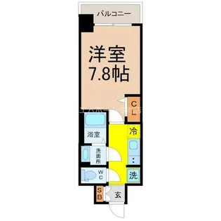 ファスティーナ志賀本通【7階】の間取り