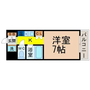 コアパレス【7階】の間取り