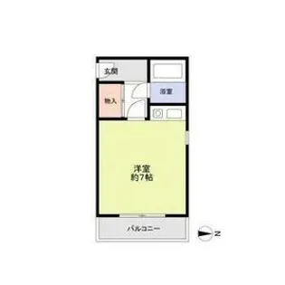 開明町ビル【2階】の間取り