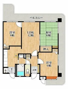 BeeBeeGrande【7階】の間取り