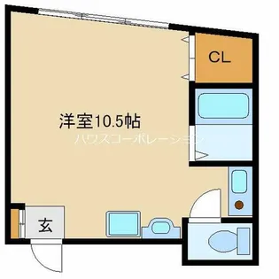 兵庫県尼崎市南竹谷町1丁目【マンション】の間取り