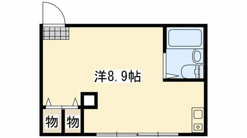 オリーブ泉佐野駅前ビル(旧フジタビル)【3階】の間取り