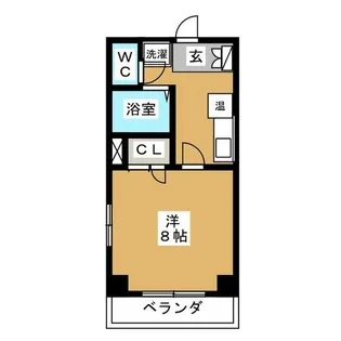 1Kの間取り画像