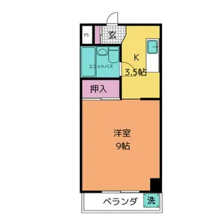 グリーンプラザANNEX【1階】の間取り