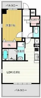 タワービレッジ【0103号室】の間取り