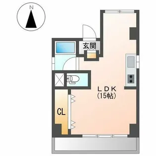コーポミネ【301号室】の間取り