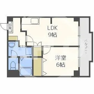 司光ハイツ【2階】の間取り