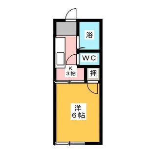 フローラルKAORU【1階】の間取り