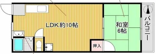 スペース八尾【3階】の間取り