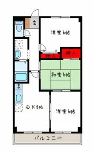 グランドゥール【2階】の間取り
