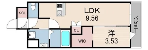 BRIS西宮【5階】の間取り