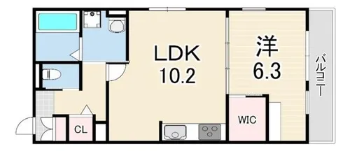 BENE OKAMOTO【1階】の間取り