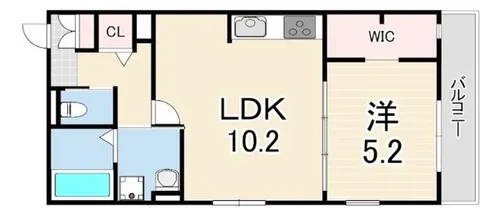 BENE OKAMOTO【2階】の間取り