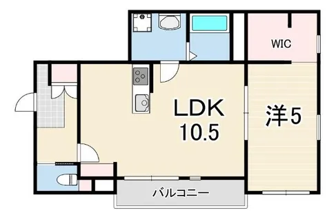 BENE OKAMOTO【2階】の間取り