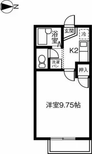 ハイツアグラ【105号室】の間取り
