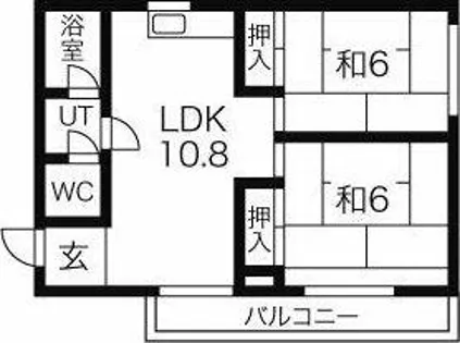 ヴィラコスモス稲沢【2階】の間取り