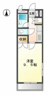 ピアチェーレTⅡ左京山【4階】の間取り