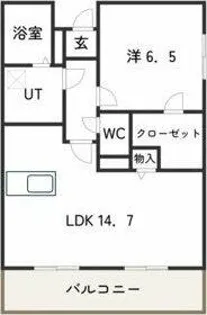 ジュネス徳望【3階】の間取り