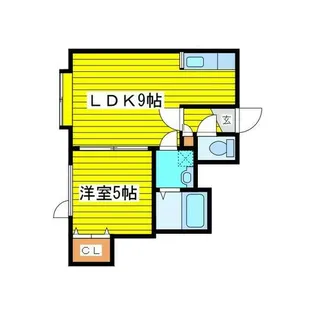 NRJフシコ【106号室】の間取り