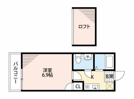 シャロット曙【1階】の間取り