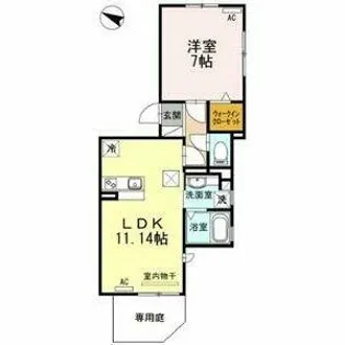 シュロッセフジⅦ【2階】の間取り