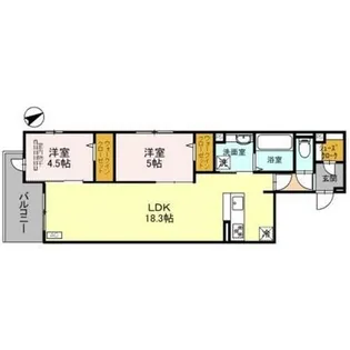 Oeste Casa【2階】の間取り