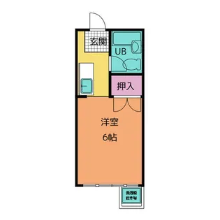 コーポ原久【2階】の間取り