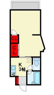 ラポールⅡ【207号室】の間取り