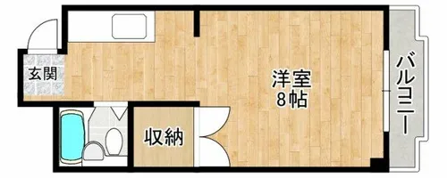 プレアール箕面粟生【3階】の間取り