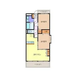 カーサグラニーレ【2階】の間取り