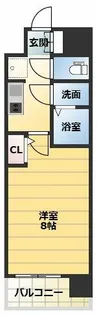 プレサンスNEO大和田STATIONベゼル【11階】の間取り
