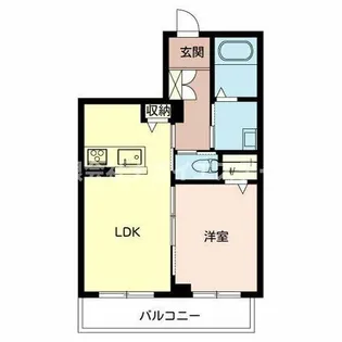 小野市天神町(アラヤガーデン)【3階】の間取り