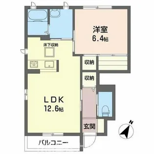 加東市南山(ran-chu)【1階】の間取り