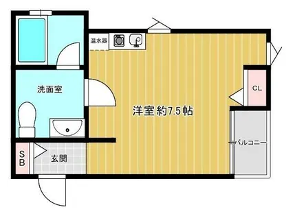 ハイムノルドステン【2階】の間取り