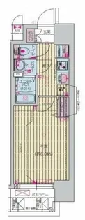 プレサンス芦原橋ヴィブラス【2階】の間取り