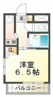 YKハイツ星陵台【2階】の間取り